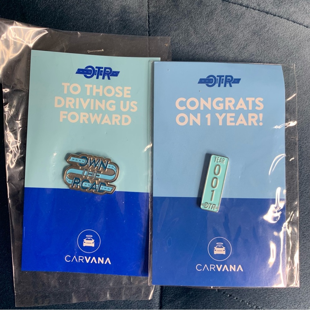 Set of 2 Carvana pins